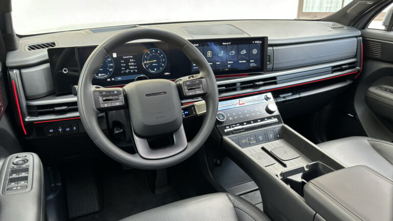 2024 Hyundai Santa Fe Calligraphy interior from driver side