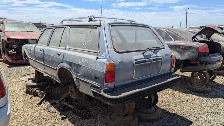 99 1982 Toyota Cressida Station Wagon in Salinas junkyard photo by Murilee Martin