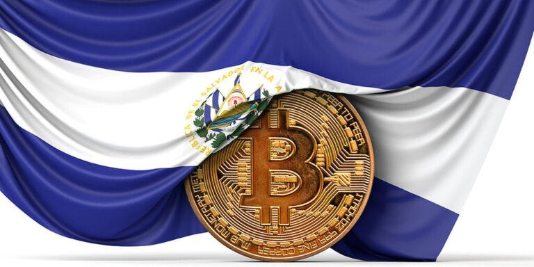 El Salvador Bitcoin Ink Drop shutterstock 1999756184 gID 7