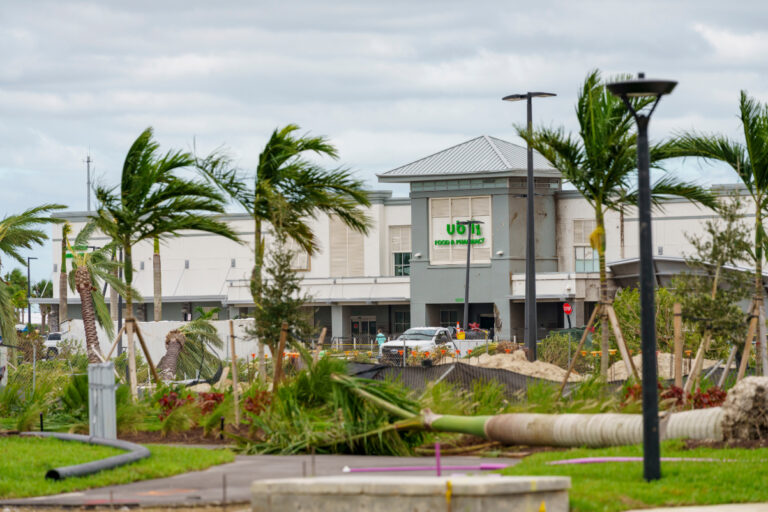 AdobeStock 1023800174 editorial image of a supermarket in florida damaged by hurricane milton in 2024