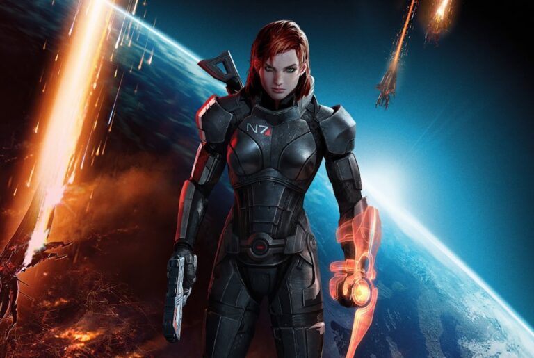 commander shepard mass effect 3 4k