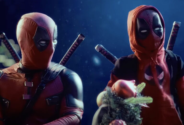 Deadpool and Kidpool xmas