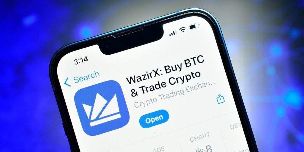 wazir x wazirx crypto exchange logo smartphone gID 7